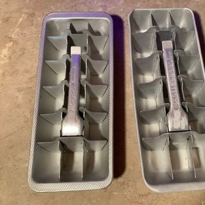 2 Vintage ice trays